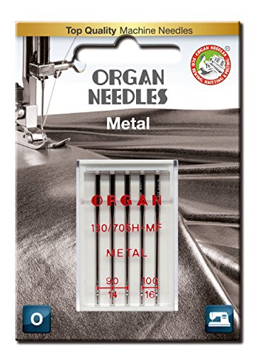 Organ Needles 5510000BL Maschinennadeln, Silber, 90/100 Größe, 5 von ORGAN NEEDLES