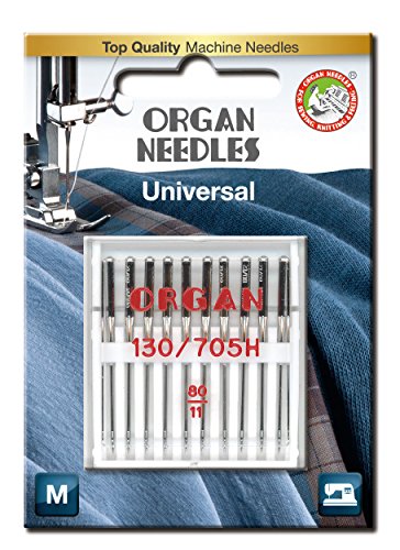 Organ Nadeln 4964832110800 Universal Nadeln # 80/11 Universal X 10 Nadeln von Organ