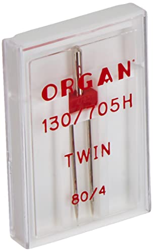 Organ Needles 5102048BL Maschinennadeln, Silber, 80/4 Größe von Organ Needles