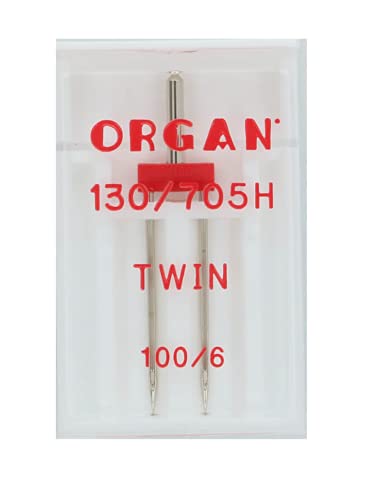 Organ Needles 5102055 Maschinennadeln, Silber, 100/6 Größe von ORGAN NEEDLES