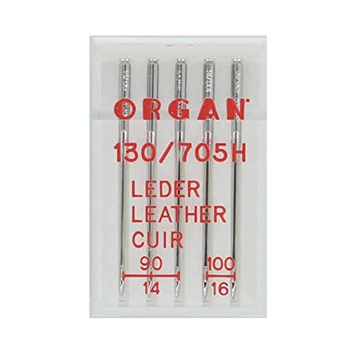 Organ Needles 5326000 Maschinennadeln, Silber, 90/100 Größe, 5 Count von ORGAN NEEDLES