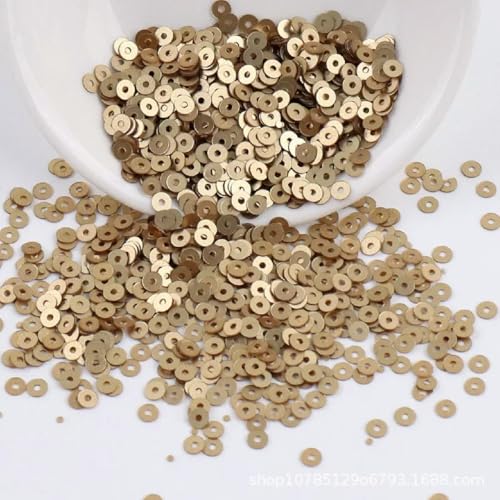 10 g 2 mm 3 mm 4 mm matte runde Pailletten, lose Cup-Pailletten, Glitzer zur Schmuckherstellung, DIY-Nähen, Nagelkunst, Basteln-006-2 mm-4000 Stück- von ORGEFY