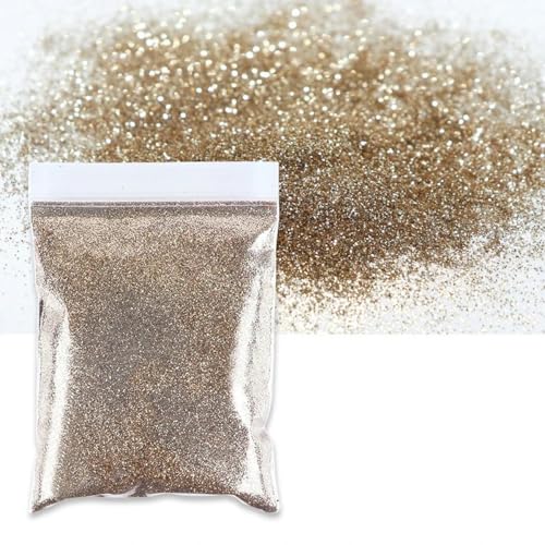 50 g Gold-Silber-Glitzerfarbe für Nägel, feines Zubehör, professionelles Zubehör, 50 g, CSF4 von ORGEFY