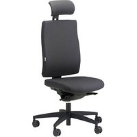 ORIGINAL STEIFENSAND Bürostuhl Ceto Comfort, CT 43501S2 252 Stoff grau, Gestell schwarz von ORIGINAL STEIFENSAND