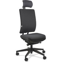 ORIGINAL STEIFENSAND Bürostuhl Volto Plus Comfort, VP 43501S2 252 Stoff grau, Gestell schwarz von ORIGINAL STEIFENSAND