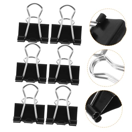 100 Stück Binder Clips Robuste Büroklammern für Dokumentenorganisation Notizen Scrapbooking 100 Stück Binder Clips Robuste Büroklammern für Dokumentenorganisation Notizen Scrapbooking von OSALADI