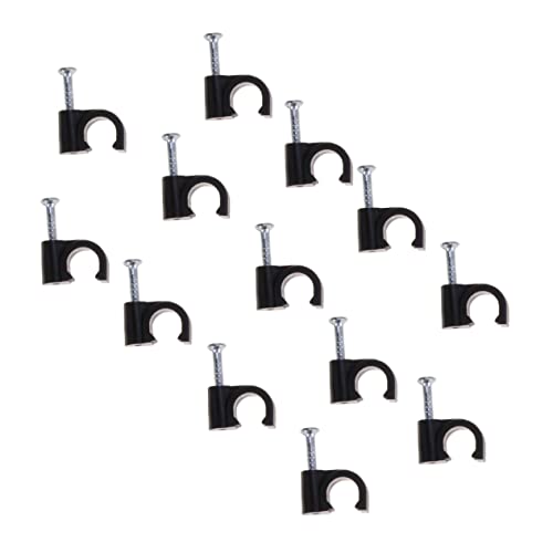 100 Stück Kabel Organizer Clips 2 Seitiges Klebeband Fadenhalter Drahtbinder Wand Kabelklemmen Kabelbefestigungen Etiketten Datenkabel Klemmen Kabelbinder Kabel Kabel OSALADI von OSALADI