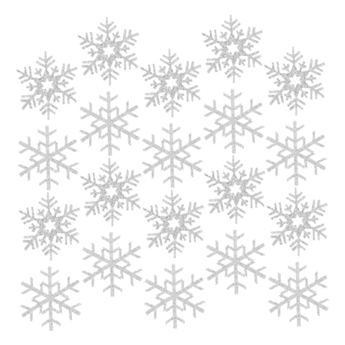 20 Stück Schneeflocken-aufnäher Für Kleidung, Bestickte Stoffflicken Zum Basteln, Winter-themen-nähapplikationen Für Kleidung Und Accessoires 20 Stück Schneeflocken-aufnäher Für Kleidung, Bestickte Stoffflicken Zum Basteln, Winter-themen-nähapplikationen Für Kleidung Und Accessoires von OSALADI