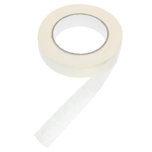 OSALADI 1 Rolle Abdeckband Dünnes Klebeband Auto Klebeband Abdeckpapier Autolackband Beige Strukturiertes Papier von OSALADI