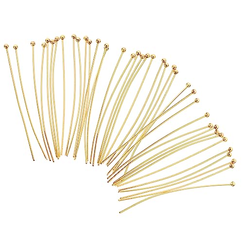OSALADI 1 Satz Ballkopfohrringe Herstellung Schlüssel Groß Stifte Schmucknadel Schmuckzubehör Schmuckfunde Ohrstecker Ohrring Machen Edelstahl 304 Golden 50 Stück OSALADI 1 Satz Ballkopfohrringe Herstellung Schlüssel Groß Stifte Schmucknadel Schmuckzubehör Schmuckfunde Ohrstecker Ohrring Machen Edelstahl 304 Golden 50 Stück von OSALADI