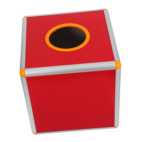 OSALADI 1 Satz -Box Großer Tombola-Verlosungsbehälter Spendenboxen für Geld gesperrtes Postfach Kästen für Tombola-Tickets Wahlurnen Aluminiumlegierung rot OSALADI 1 Satz -Box Großer Tombola-Verlosungsbehälter Spendenboxen für Geld gesperrtes Postfach Kästen für Tombola-Tickets Wahlurnen Aluminiumlegierung rot von OSALADI