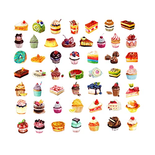 OSALADI 1 Satz Dessert-Siegel-Aufkleber klebesticker stickers aufkleber cute stickers Geschenkaufkleber schulzeug Verpackung Dekorationen Verzierungen Etikett Kuchen siegel aufkleber von OSALADI