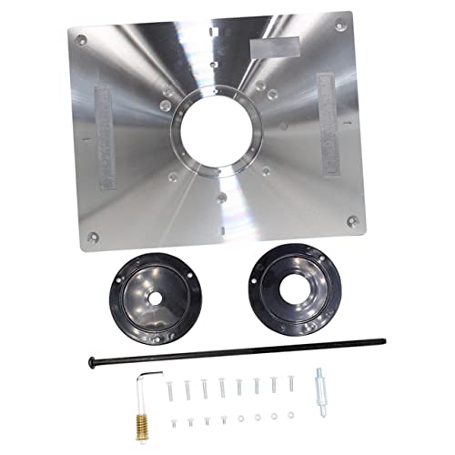 OSALADI 1 Satz Flip-board Für Schneide Maschinen Hartmetall Rotationswerkzeugsatz Tisch Routerschlitten Rotierende Werkzeugbits Router-tool Kabelloser Router Oberflächenfräser Plastikring von OSALADI