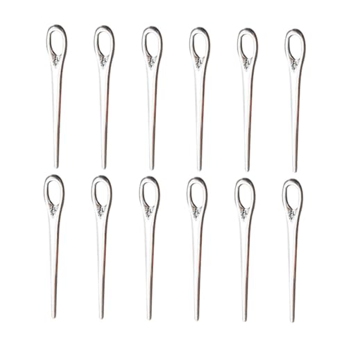 OSALADI 1 Satz Teiliges Große Loch Nadel Anhänger Silber Mini Sticknadeln Schmuckzubehör Für Diy Und Armbänder Langlebige Legierung Für Kreative Bastelprojekte 40 Stück OSALADI 1 Satz Teiliges Große Loch Nadel Anhänger Silber Mini Sticknadeln Schmuckzubehör Für Diy Und Armbänder Langlebige Legierung Für Kreative Bastelprojekte 40 Stück von OSALADI