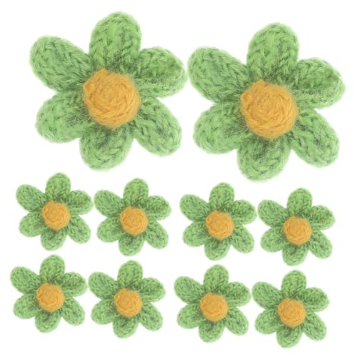 OSALADI 10 Stück Garn Blumen Patch Häkelblumen Aufnäher Kleidungsflicken Applikationen Flicken Für Kleidung Verzierungen DIY Patch Rosen Besticktes Blau Aufnäher Stoff OSALADI 10 Stück Garn Blumen Patch Häkelblumen Aufnäher Kleidungsflicken Applikationen Flicken Für Kleidung Verzierungen DIY Patch Rosen Besticktes Blau Aufnäher Stoff von OSALADI