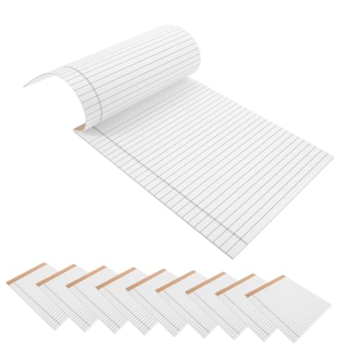 OSALADI 10 Stück Notizblock aus juristischem Papier Notizbilder liniertes Notizbuch Liste Linierte Notizblöcke zum Schreiben Lehrer für große Notizblöcke Notizpolster Weiß OSALADI 10 Stück Notizblock aus juristischem Papier Notizbilder liniertes Notizbuch Liste Linierte Notizblöcke zum Schreiben Lehrer für große Notizblöcke Notizpolster Weiß von OSALADI
