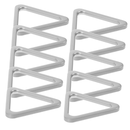 OSALADI 10 Stück Robuster Metallringverbinder Schlüssel Dreieckige Schnalle Für Ringschnalle Schmuck Austausch Der Dreiecksschnalle Dreieckiger Schnallenverbinder. Zinklegierung Silber OSALADI 10 Stück Robuster Metallringverbinder Schlüssel Dreieckige Schnalle Für Ringschnalle Schmuck Austausch Der Dreiecksschnalle Dreieckiger Schnallenverbinder. Zinklegierung Silber von OSALADI