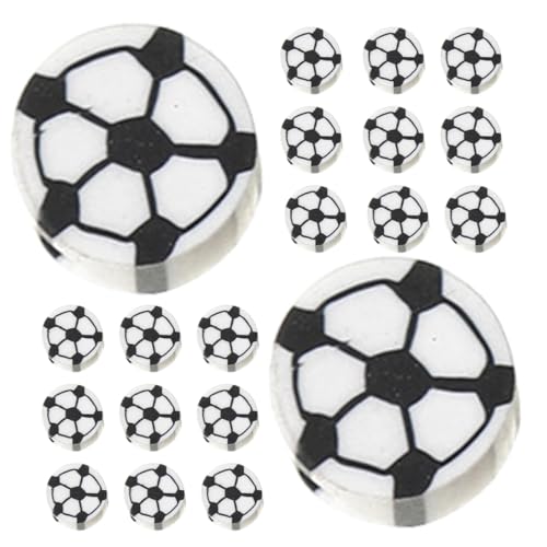 OSALADI 100stücke Kleine Sportperlen Multifunktionale Fußballperlen Polymer Diy Perlen Für Armbänder Halsketten Und OSALADI 100stücke Kleine Sportperlen Multifunktionale Fußballperlen Polymer Diy Perlen Für Armbänder Halsketten Und von OSALADI