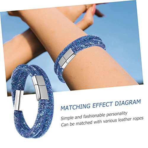 OSALADI 10Stücke Magnetverschluss Sicherheitsverschlüsse für Armbänder und Halsketten Kabelende Verschlusskonverter für Leder und Stoffriemen Stahlfarbe OSALADI 10Stücke Magnetverschluss Sicherheitsverschlüsse für Armbänder und Halsketten Kabelende Verschlusskonverter für Leder und Stoffriemen Stahlfarbe von OSALADI