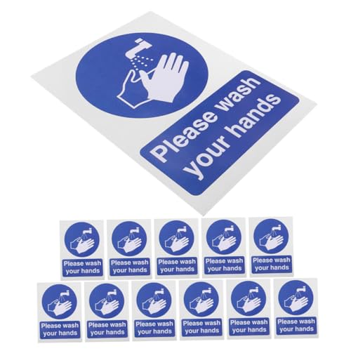 OSALADI 12 Badezimmer Aufkleber Zum Händewaschen Badezimmer Türschild Lustige Badezimmerschilder Badezimmerregeln Badezimmerschilder Waschen Sie Ihre Hände Posteraufkleber OSALADI 12 Badezimmer Aufkleber Zum Händewaschen Badezimmer Türschild Lustige Badezimmerschilder Badezimmerregeln Badezimmerschilder Waschen Sie Ihre Hände Posteraufkleber von OSALADI