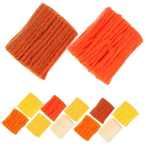 OSALADI 12Stücke DIY Teppichgarn Teilig Vorgeschnittene Acrylwolle für Handwerksprojekte Weiche und Flauschige Garne für Häkeln und Knüpfen Perfektes Bastelmaterial für Zuhause OSALADI 12Stücke DIY Teppichgarn Teilig Vorgeschnittene Acrylwolle für Handwerksprojekte Weiche und Flauschige Garne für Häkeln und Knüpfen Perfektes Bastelmaterial für Zuhause von OSALADI