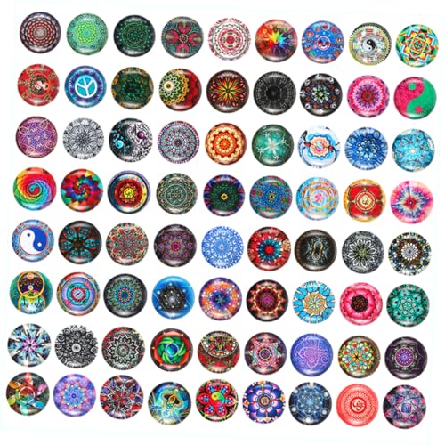 OSALADI 150 Stück Rund Cabochons Patches Bunte Edelstein Schmuck Bastelmaterial Glassteine für DIY Schmuckherstellung und Dekoration OSALADI 150 Stück Rund Cabochons Patches Bunte Edelstein Schmuck Bastelmaterial Glassteine für DIY Schmuckherstellung und Dekoration von OSALADI