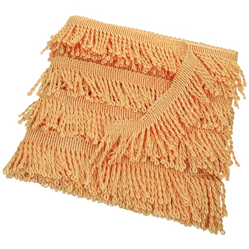 OSALADI 1Rolle Fransen Quaste Trim Elegantes Nähmaterial Für Vorhänge Sofa Und Kissentextilien Hochwertigem Lang Für DIY Projekte OSALADI 1Rolle Fransen Quaste Trim Elegantes Nähmaterial Für Vorhänge Sofa Und Kissentextilien Hochwertigem Lang Für DIY Projekte von OSALADI