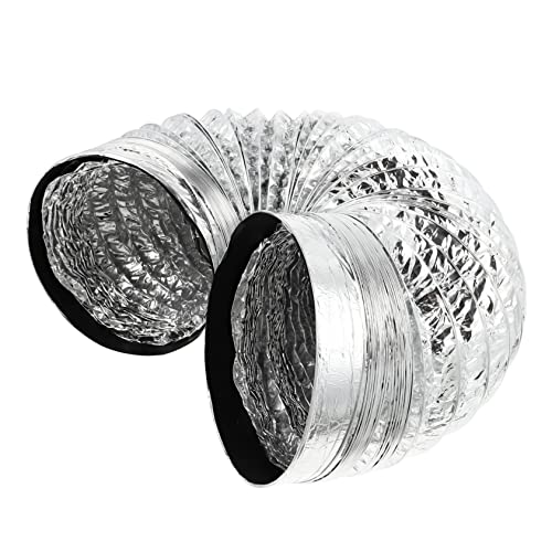 OSALADI 1stk Dunstabzugshaube Auspuffrohr Abgasschlauchadapter Gartenschlauchtrommel Tauchfähig Waschmaschinenschlauch Reduzierrohrverbinder Zubehör Für Aquarien Düse Aluminiumfolie Silver von OSALADI