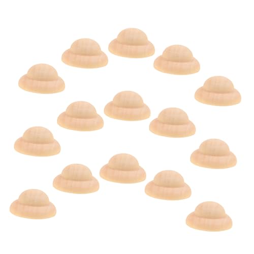 OSALADI 2 Sätze Diy Holzpuppen Hüte Unbemalte Holz Hüte Für Bastelprojekte Für Tischdekoration Sicherem Holzmaterial Gefertigt 40 Stück * 2 OSALADI 2 Sätze Diy Holzpuppen Hüte Unbemalte Holz Hüte Für Bastelprojekte Für Tischdekoration Sicherem Holzmaterial Gefertigt 40 Stück * 2 von OSALADI