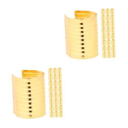 OSALADI 2 Sätze Quasten -schwanzklemme Crimpen Zur Schmuckherstellung Seileinfädler-clip Endet Schnüre Seilcrimp Lederclip Bandklemmen Klappclip Eisen Golden 100 Stück * 2 OSALADI 2 Sätze Quasten -schwanzklemme Crimpen Zur Schmuckherstellung Seileinfädler-clip Endet Schnüre Seilcrimp Lederclip Bandklemmen Klappclip Eisen Golden 100 Stück * 2 von OSALADI