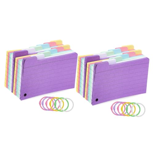 OSALADI 2 Sätze Spule Notizblock Gefüttert Karteikarten Mit Spiralbindung Loch Gestanzt Linierte Notizkarten Karteikarten Zum Lernen Karteikarten-hinweis Papier Zufällige Farbe 300 Blatt*2 OSALADI 2 Sätze Spule Notizblock Gefüttert Karteikarten Mit Spiralbindung Loch Gestanzt Linierte Notizkarten Karteikarten Zum Lernen Karteikarten-hinweis Papier Zufällige Farbe 300 Blatt*2 von OSALADI
