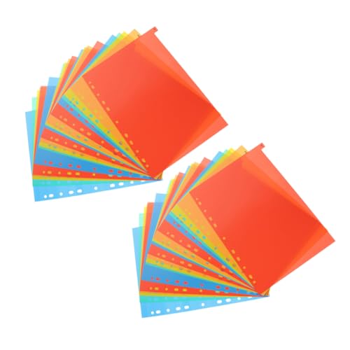 OSALADI 2 Sets Indexseiten Paginierungspapier Kunststoff Binder Teiler Mit Registerkarten Register Teiler Seiten Teiler Mit Registerkarten Binder Trenner Mit Registerkarten Binder OSALADI 2 Sets Indexseiten Paginierungspapier Kunststoff Binder Teiler Mit Registerkarten Register Teiler Seiten Teiler Mit Registerkarten Binder Trenner Mit Registerkarten Binder von OSALADI