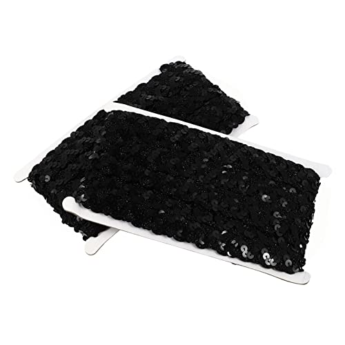 OSALADI 2 Stück Wellenförmige Pailletten Borte Dekorative Glitzerborte für DIY Kleidung Bühnenaccessoires für Bastelprojekte und Kostümverzierungen OSALADI 2 Stück Wellenförmige Pailletten Borte Dekorative Glitzerborte für DIY Kleidung Bühnenaccessoires für Bastelprojekte und Kostümverzierungen von OSALADI