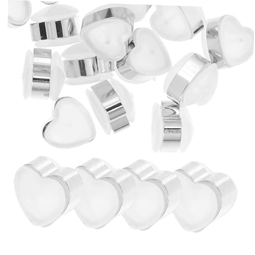 OSALADI 20 Stück Liebe Ohrstöpsel Ohrstecker und Rückseiten Ohrringrücken aus Gummi Ohrringe zurückschrauben Ohrring-Verschluss, hängende Ohren Ohrringe liefert Kieselgel OSALADI 20 Stück Liebe Ohrstöpsel Ohrstecker und Rückseiten Ohrringrücken aus Gummi Ohrringe zurückschrauben Ohrring-Verschluss, hängende Ohren Ohrringe liefert Kieselgel von OSALADI