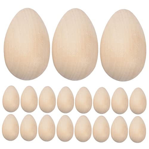 OSALADI 20 Stück bemaltes Holzspielzeug Eier basteln Dekoration farbig für DIY Ostereier Holzeier selber machen kleine Holzeier unbemalte Holzeier dekorative ostereier hölzern OSALADI 20 Stück bemaltes Holzspielzeug Eier basteln Dekoration farbig für DIY Ostereier Holzeier selber machen kleine Holzeier unbemalte Holzeier dekorative ostereier hölzern von OSALADI