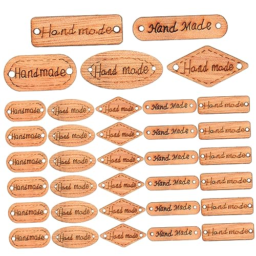 OSALADI 200 Stück unvollendeter handgemachter Anhänger klein Knopf DIY-Etikett Stichworte Nähen Sammelalbum knöpfe handgemachtes Etikett Handgefertigtes 2-Loch-Etikett hölzern Khaki OSALADI 200 Stück unvollendeter handgemachter Anhänger klein Knopf DIY-Etikett Stichworte Nähen Sammelalbum knöpfe handgemachtes Etikett Handgefertigtes 2-Loch-Etikett hölzern Khaki von OSALADI