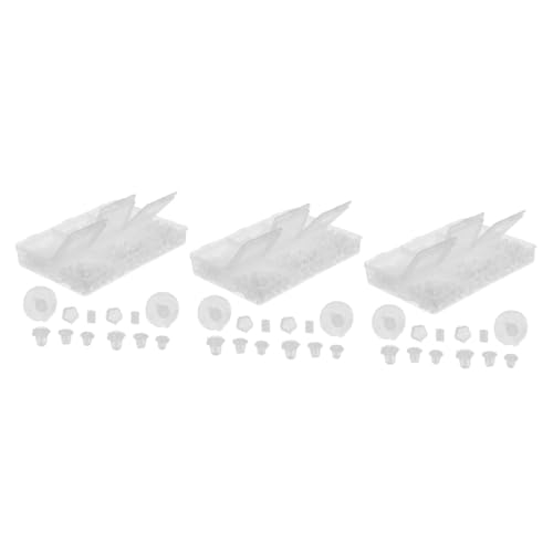 OSALADI 3 Boxen Ohrstecker Verschlüsse Ohrring Verschlüsse DIY Schmuckteile Ohrring Herstellungszubehör Verschließbarer Ohrring Stopfen Sicherer Ohrring Stecker Kieselgel OSALADI 3 Boxen Ohrstecker Verschlüsse Ohrring Verschlüsse DIY Schmuckteile Ohrring Herstellungszubehör Verschließbarer Ohrring Stopfen Sicherer Ohrring Stecker Kieselgel von OSALADI