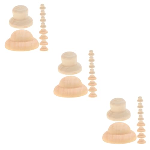 OSALADI 3 Sätze Graffiti-peg-puppenhut Miniatur-puppenhüte Puppenhüte Für Handwerk Unbemalte Peg-puppenmütze Peg Dolls Unvollendete Mütze Hut Für Peg-puppen Holz Beige 40 Stück * 3 OSALADI 3 Sätze Graffiti-peg-puppenhut Miniatur-puppenhüte Puppenhüte Für Handwerk Unbemalte Peg-puppenmütze Peg Dolls Unvollendete Mütze Hut Für Peg-puppen Holz Beige 40 Stück * 3 von OSALADI