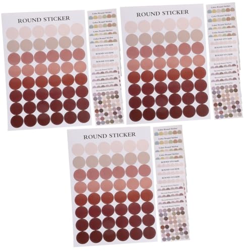 OSALADI 3 Sätze Punktaufkleber Tagebuch Sammelalbum Wiederverwendbare Etiketten Empfindliche Umschlagaufkleber Tragbare Umschlagaufkleber Beschriftung Markierung 12 Blätter * 3 OSALADI 3 Sätze Punktaufkleber Tagebuch Sammelalbum Wiederverwendbare Etiketten Empfindliche Umschlagaufkleber Tragbare Umschlagaufkleber Beschriftung Markierung 12 Blätter * 3 von OSALADI