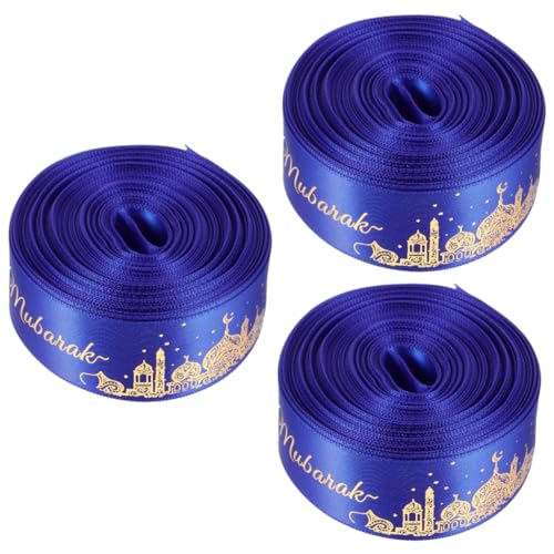 OSALADI 3 Sätze Ramadan Diy Dekorationsband Für Yards Für Festtagsverpackungen Und Party Dekorationen Hochwertiges Bastelband Goldoptik 2 Stücke * 3 OSALADI 3 Sätze Ramadan Diy Dekorationsband Für Yards Für Festtagsverpackungen Und Party Dekorationen Hochwertiges Bastelband Goldoptik 2 Stücke * 3 von OSALADI
