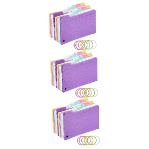 OSALADI 3 Sätze Spule Notizblock Linierte Karteikarten Ringe Für Karteikarten Sortiert Revision Gestanzt Regel Kleine Notizkarten Karteikarten Zum Lernen Papier Zufällige Farbe 300 Blatt*3 OSALADI 3 Sätze Spule Notizblock Linierte Karteikarten Ringe Für Karteikarten Sortiert Revision Gestanzt Regel Kleine Notizkarten Karteikarten Zum Lernen Papier Zufällige Farbe 300 Blatt*3 von OSALADI