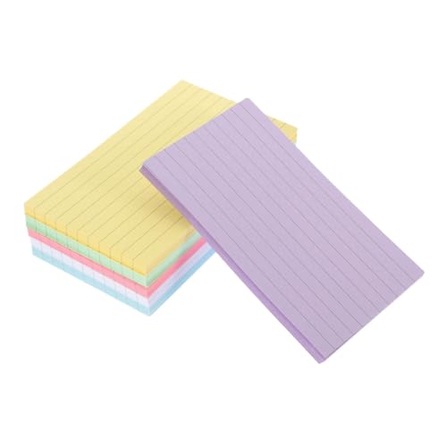 OSALADI 300 Blatt Farbige Karteikarten linierte Karteikarten Lehre mit Erinnerung Klassenzimmer Meeting-Notizbücher Kleines Notizbuch Notizblock aufnehmen Memo -Pad Papier OSALADI 300 Blatt Farbige Karteikarten linierte Karteikarten Lehre mit Erinnerung Klassenzimmer Meeting-Notizbücher Kleines Notizbuch Notizblock aufnehmen Memo -Pad Papier von OSALADI