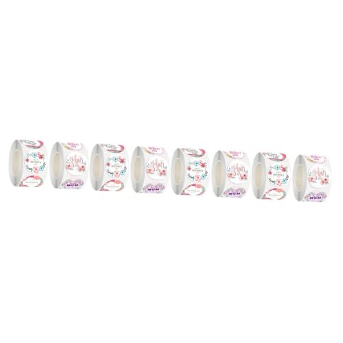 OSALADI 4 Sätze Dekorative Geschenkaufkleber Selbstklebende Etiketten Süße Party Aufkleber Dankeschön Aufkleber Für Mama Siegeletiketten Umschlagaufkleber Geschenktüten 2 Rollen * 4 OSALADI 4 Sätze Dekorative Geschenkaufkleber Selbstklebende Etiketten Süße Party Aufkleber Dankeschön Aufkleber Für Mama Siegeletiketten Umschlagaufkleber Geschenktüten 2 Rollen * 4 von OSALADI