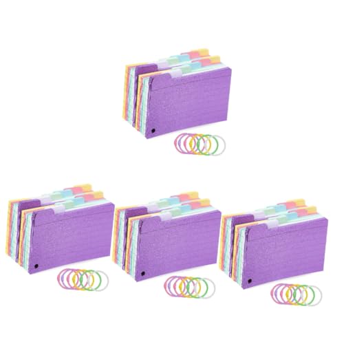 OSALADI 4 Sätze Spule Notizblock Gelochte Karteikarte Studieren Regiert Karteikarten Am Ring Gestanzt Notizkarten Mit Ringen Karteikarten Mit Ringen Papier Zufällige Farbe 300 Blätter * 4 OSALADI 4 Sätze Spule Notizblock Gelochte Karteikarte Studieren Regiert Karteikarten Am Ring Gestanzt Notizkarten Mit Ringen Karteikarten Mit Ringen Papier Zufällige Farbe 300 Blätter * 4 von OSALADI