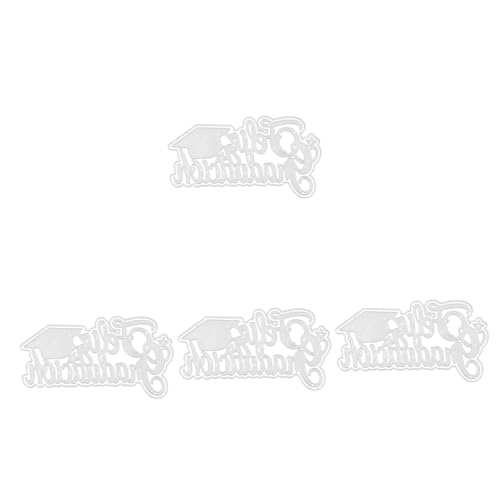OSALADI 4 Stück Bachelor Hut Messerform Prägung Scrapbook Spellbinders Stanzformen DIY Schnitte Herstellung Von Grußkarten Bastelstanzformen Echo Abschluss Schneiden Wunsch OSALADI 4 Stück Bachelor Hut Messerform Prägung Scrapbook Spellbinders Stanzformen DIY Schnitte Herstellung Von Grußkarten Bastelstanzformen Echo Abschluss Schneiden Wunsch von OSALADI