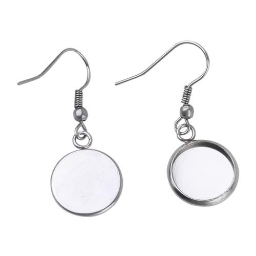 OSALADI 40 Stück Ohrhaken Diy Ohrringe Bastelset für Schmuckherstellung Zeitlose Glaskunst und Persönliche Silber OSALADI 40 Stück Ohrhaken Diy Ohrringe Bastelset für Schmuckherstellung Zeitlose Glaskunst und Persönliche Silber von OSALADI