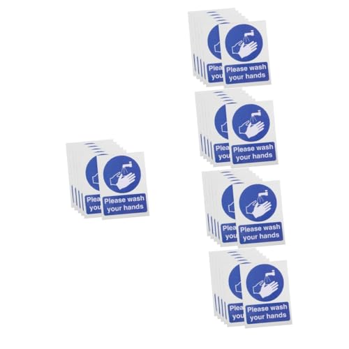 OSALADI 5 Sätze Aufkleber Zum Händewaschen Zeichen Zum Händewaschen Inhaber Badezimmer Aufkleber Badezimmer-aufkleber Hinweis Zum Händewaschen Aufkleber Hände Waschen Sky-blue 6 Stück * 5 OSALADI 5 Sätze Aufkleber Zum Händewaschen Zeichen Zum Händewaschen Inhaber Badezimmer Aufkleber Badezimmer-aufkleber Hinweis Zum Händewaschen Aufkleber Hände Waschen Sky-blue 6 Stück * 5 von OSALADI