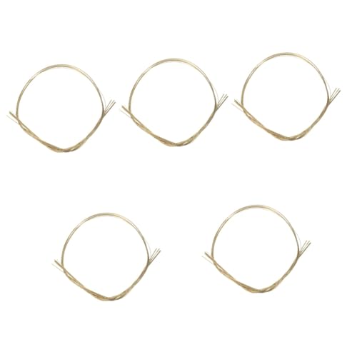 OSALADI 5 Sätze Schlüsselringe Ringe Aus Sterlingsilber Goldschmuck Schweißstäbe Schlüsselanhänger Zum Basteln Schlüsselanhängerringe Kette Kabel Drähte Stangen Zange Kupfer 4 Stück * 5 von OSALADI