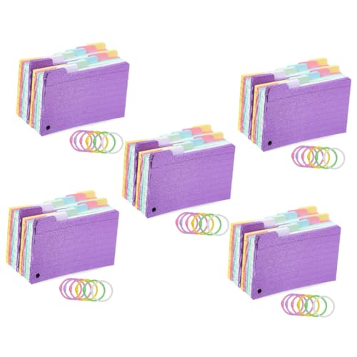 OSALADI 5 Sätze Spule Notizblock Karteikarten Mit Spiralbindung Karten Studieren Linierte Karteikarten Studieren Von Linierten Notizkarten Revision Papier Zufällige Farbe 300 Blätter * 5 OSALADI 5 Sätze Spule Notizblock Karteikarten Mit Spiralbindung Karten Studieren Linierte Karteikarten Studieren Von Linierten Notizkarten Revision Papier Zufällige Farbe 300 Blätter * 5 von OSALADI