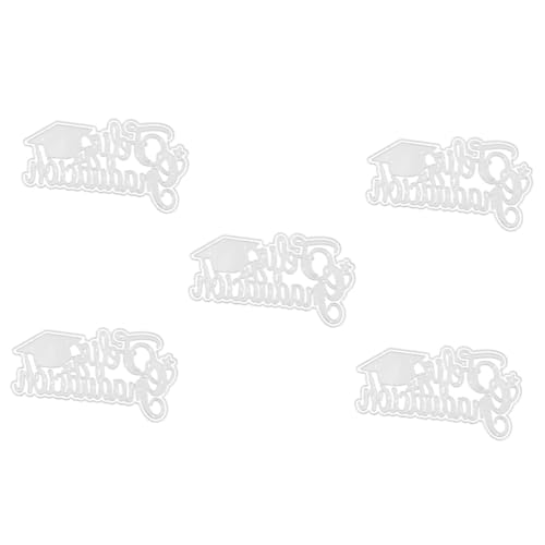 OSALADI 5 Stück Bachelor Hut Messerform Stanzformen Für Karten Wish DIY Mehrzweck Stanzform Scrapbooking Stanzformenherstellung Abschlusshut Stanzform Stanzungen Echo Kohlenstoffstahl OSALADI 5 Stück Bachelor Hut Messerform Stanzformen Für Karten Wish DIY Mehrzweck Stanzform Scrapbooking Stanzformenherstellung Abschlusshut Stanzform Stanzungen Echo Kohlenstoffstahl von OSALADI